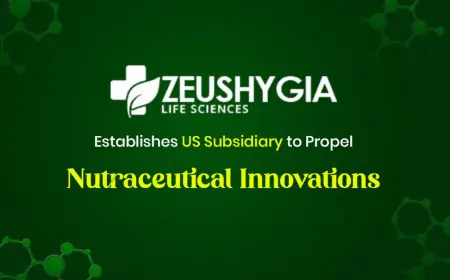 Zeus Hygia Lifesciences Establishes US Subsidiary to Propel Nutraceutical Innovations