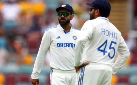 "Credit To Kohli, Rohit": Amid Poor Batting, India Icons Praised Due To...