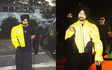 Diljit Dosanjh Stuns In Neon Balenciaga Jacket At Mumbai Concert: Here's What Makes It Exclusive