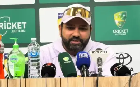 "You Only Say Modern Day Great": Rohit Stumps Reporter On Kohli Question