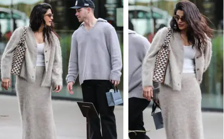 Priyanka Chopra's ₹1 Lakh Cashmere Chic: Winter Wardrobe Goals, Anyone?