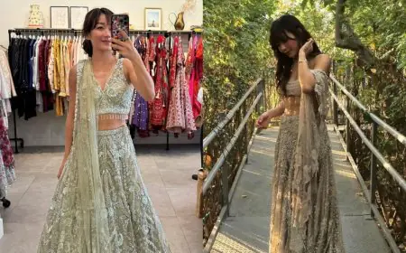 The Boys' Karen Fukuhara Dazzled In Stunning Lehenga Sets For Her Friend's Desi Wedding