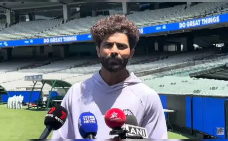 "That's A Lie...": Vaughan's Blunt Take On Jadeja's 'Hindi Interview' Row