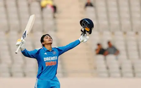 Harleen Deol's Ton Fuels 115-Run Win Over WI As India Clinch ODI Series