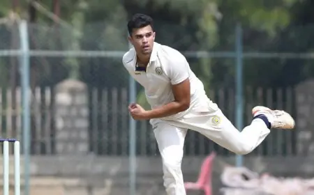 Arjun Tendulkar Achieves Key Career Milestone During Vijay Hazare Trophy