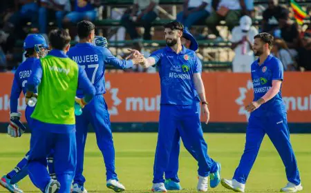 Mumbai Indians' New Recruit Added To Afghanistan's Squad For Tests vs Zim