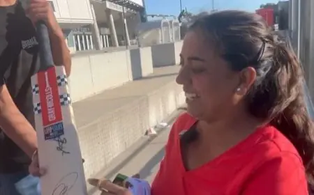 Watch: Female Fan Gets Creative For Rohit's Autograph, This Happens Next