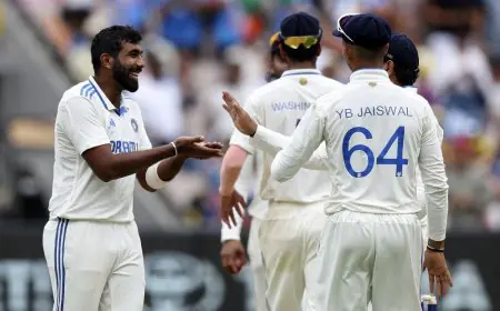 4th Test: Bumrah Helps India Fightback But Australia Take Day 1 At MCG