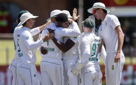 South Africa vs Pakistan 1st Test Day 1, Live Score Updates