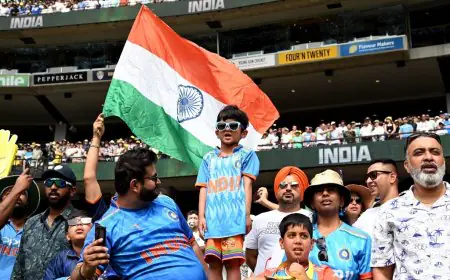 Record-Setting 87,242 Fans Flock MCG On Opening Day Of Boxing Day Test