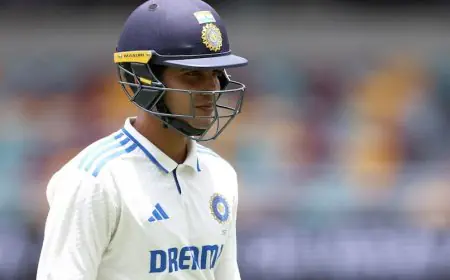 "Booted Him Out": Ex-Australia Star On Gill's Axing From India's Playing XI