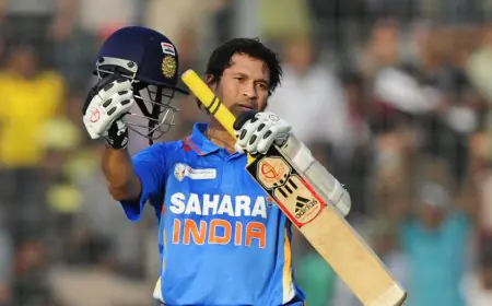Melbourne Cricket Club Felicitates Tendulkar With Honorary Cricket Membership