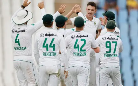 Corbin Bosch, Marco Jansen Put South Africa On Top vs Pakistan In 1st Test