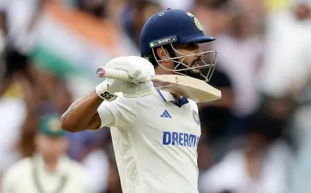 Watch: Reddy Slams Maiden Test 50, Celebrates With Iconic 'Pushpa' Move