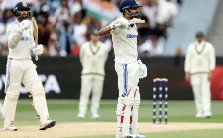 4th Test, Day 3: Gutsy Reddy's Maiden Ton Keeps India Afloat vs Australia