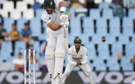 South Africa vs Pakistan 1st Test Day 4, Live Score Updates