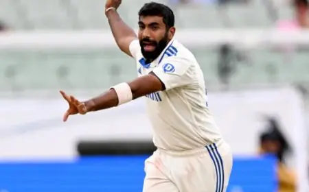 Bumrah Overtakes Kapil Dev To Reach Stunning Milestone On Australian Soil