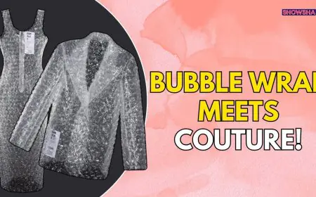 Bubble Wrap Dress &amp; Jacket By ‘Balenciaga Of Belarus’ With Hefty Price Tags Spark Viral Frenzy