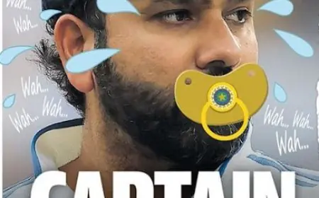 'Captain Cry Baby': After Kohli Row, Aus Media Hits New Low With Rohit Jibe