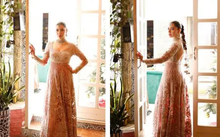 Mahira Khan Is The Prettiest Bridesmaid In Faraz Manan Anarkali