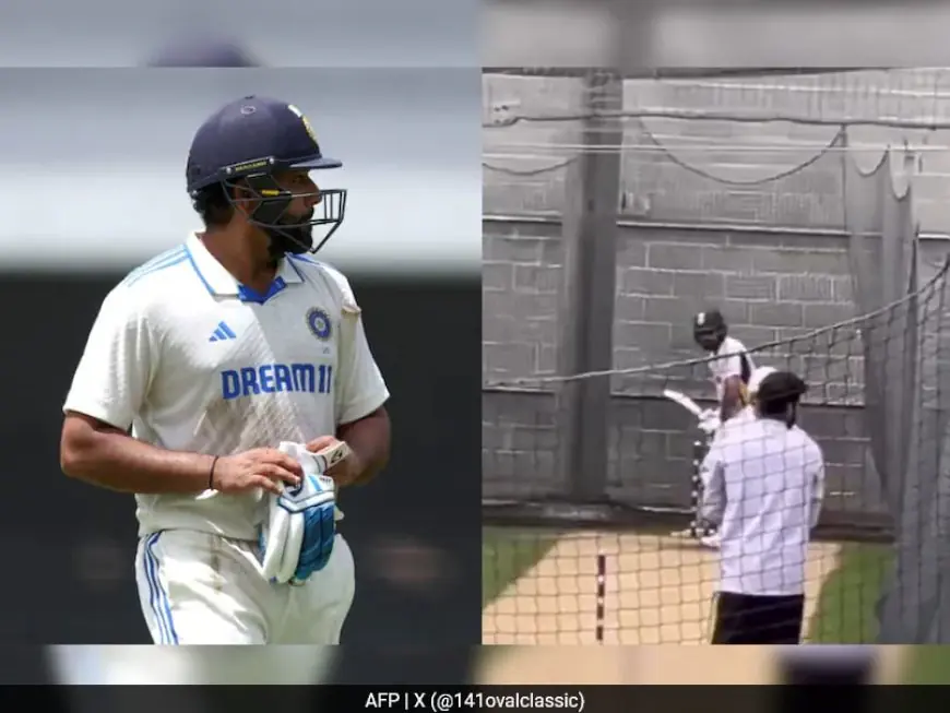 Rohit Sharma Troubled By Part-Timer Devdutt Padikkal In Nets, Video Viral