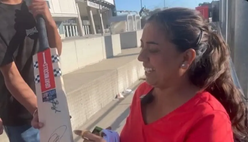 Watch: Female Fan Gets Creative For Rohit's Autograph, This Happens Next