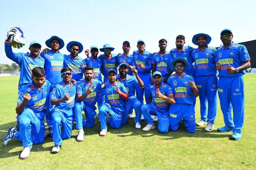 India To Participate In Physical Disabled Cricket Champions Trophy 2025