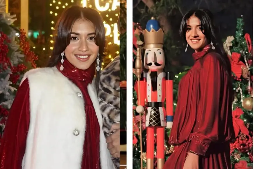 Radhika Merchant's Christmas Look: Effortless Elegance and Cozy Glamour