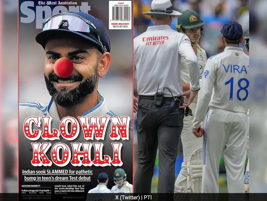 "Clown Kohli": Australian Media Insults India Great Over MCG Incident