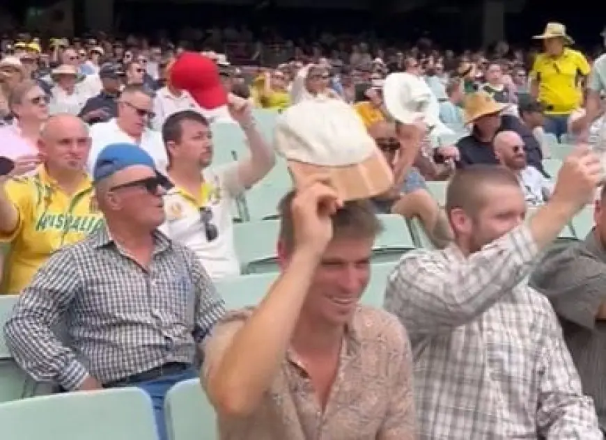 Watch: Ind, Aus Fans Join Forces For 'Floppy Hats' Tribute To Shane Warne