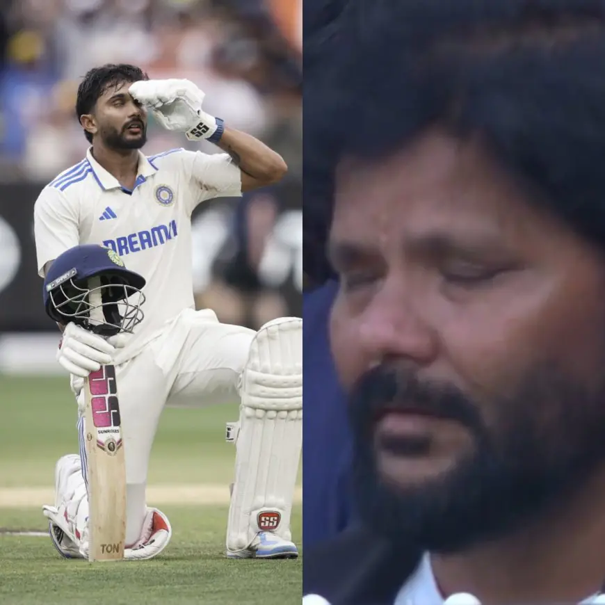 Watch: Reddy's Father Breaks Down After Son Hits 1st Ton. Video Viral