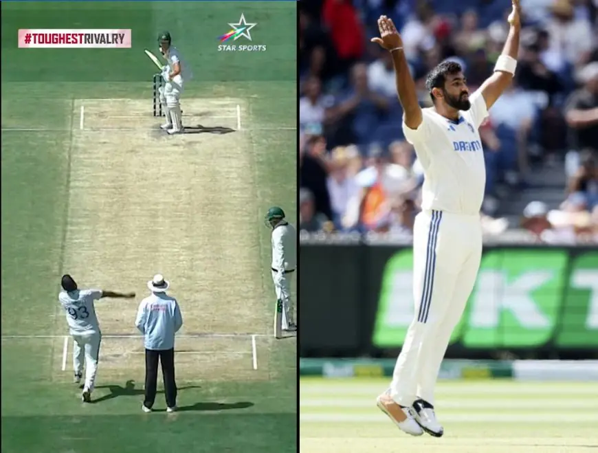 Watch: Bumrah's Epic Send-Off To Konstas After Shattering His Middle Stump