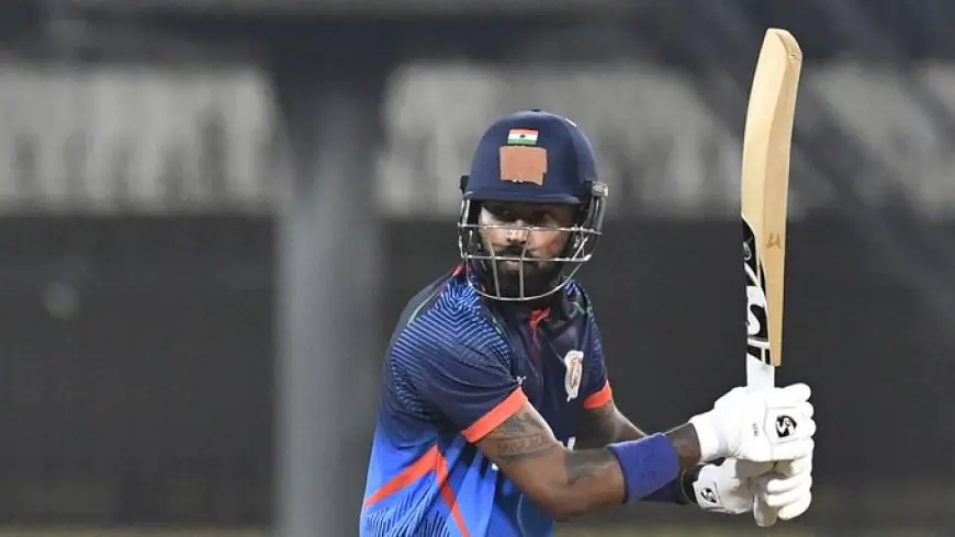 Hardik Flops With Bat, Endures Tough Return To 50-Over Cricket Before CT2025