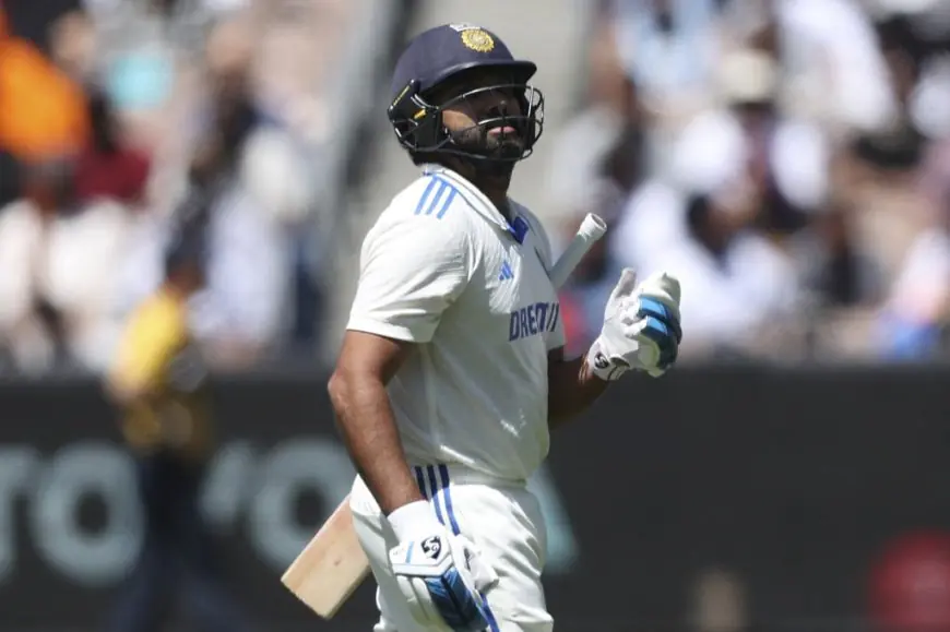 Rohit Scripts Unwanted Test History With Another Flop Show In Australia