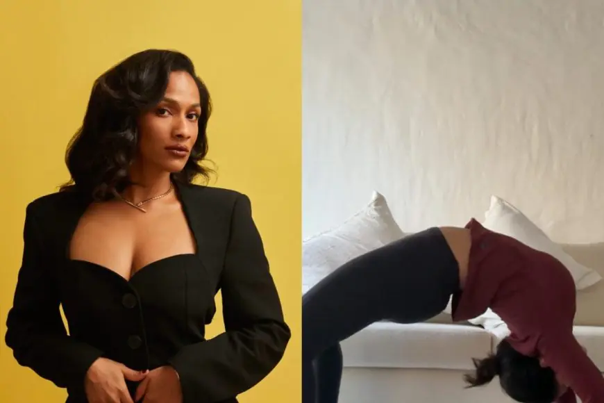 Masaba Gupta Performs Chakrasana: 5 Easy Yoga Poses For Postpartum Recovery