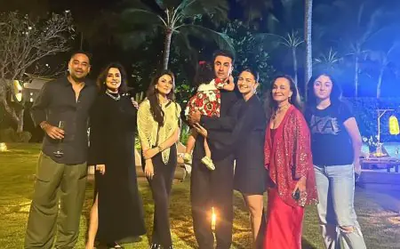Inside Alia Bhatt, Ranbir Kapoor, and Raha’s Glamorous New Year Celebration
