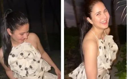 Polka Dots, Ruffles, and a Bow: Katrina Kaif Rings in 2025 with Playful Glam