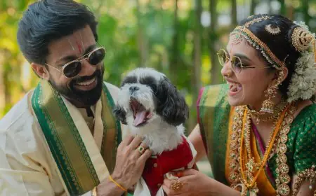 Keerthy Suresh Wore Her Mom's 30-Year-Old Wedding Saree for Her Big Day