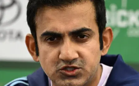 "Team Takes Precedence Over Natural Game": Coach Gambhir's Stern Message