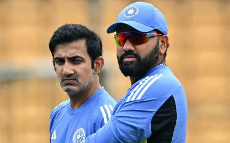 "Always Hue And Cry...": Ex-India Selector On Gambhir-Rohit Rift