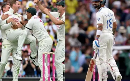 Watch: Kohli, Smith's Exchange After Umpiring Drama Over Golden Duck
