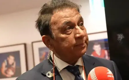 "Cows Could Have...": Gavaskar Slams SCG Pitch As 15 Wickets Fall On Day 2