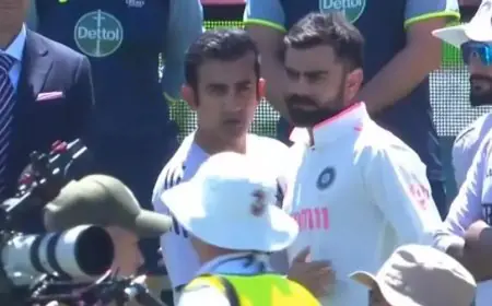 Gautam Gambhir Hugs Virat Kohli, Picture Triggers Social Media Storm