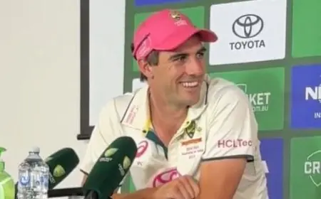 Watch: Cummins' Answer Gets Interrupted, It's A Wholesome Call From His Son