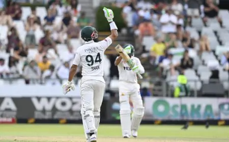 Captain Shan Leads Fight Back With Ton As Pak Follow-On In 2nd Test vs SA