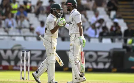 Records Shatter In Cape Town As Babar, Shan Etch Their Names In History