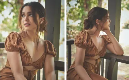 Sharvari’s Brown Maxi Dress Could Be Your Beachside Vacation Pick