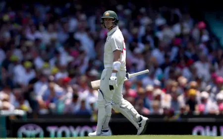 Toughest SCG Pitch, Got Chainsawed: Smith On Missing 10,000 Runs Milestone