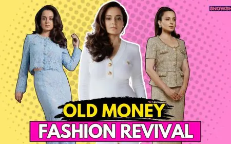 Kangana Ranaut Brings Old-Money Glamour To Bollywood For 'Emergency' Promotions: A Style Breakdown