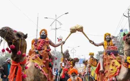 Kumbh Mela 2025: Bus With World’s Heaviest Sphatik Shivling, Sacred Water From 12 Jyotirlingas And A Saint